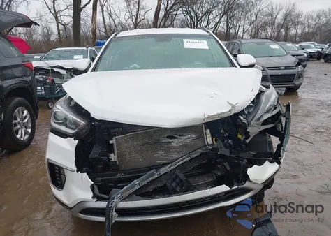 2017 Hyundai Santa Fe Se z USA, uszkodzony, nr VIN KM8SN4HF6HU221113